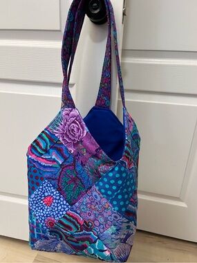 Kaffe Fassett Colorful Mondo Large Bag. New. Tote. Cotton.